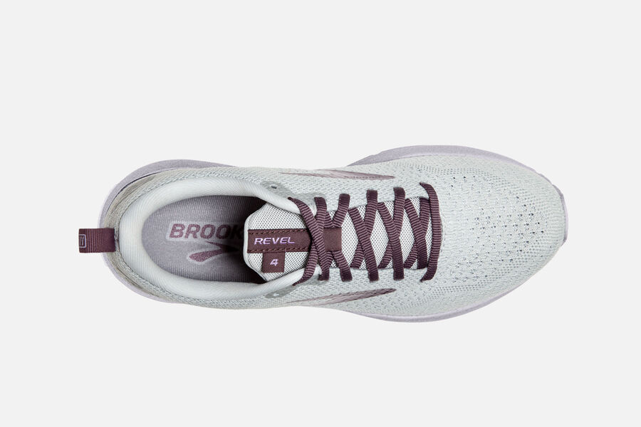 Revel 4 Road Brooks Running Shoes NZ Womens - White - YAXLEZ-146